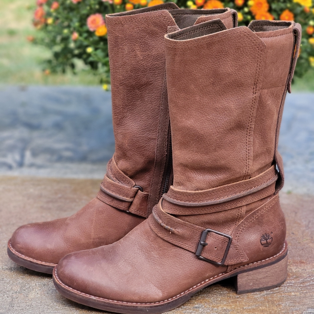 Timberland Whittemore Mid Side Zip Boots Womens 7.5
